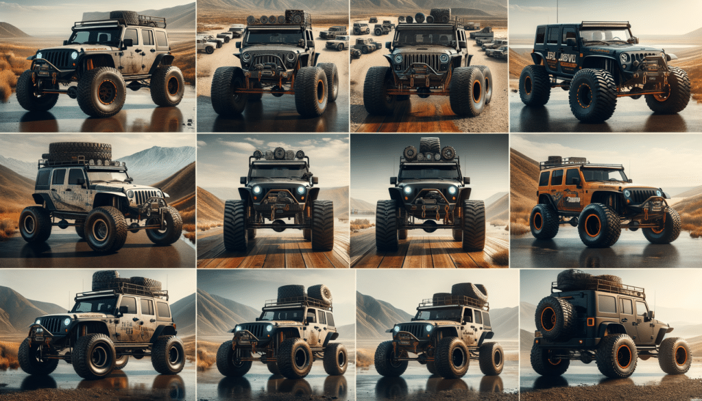 Off-Road Jeeps and 4×4 Vehicles With Custom Features