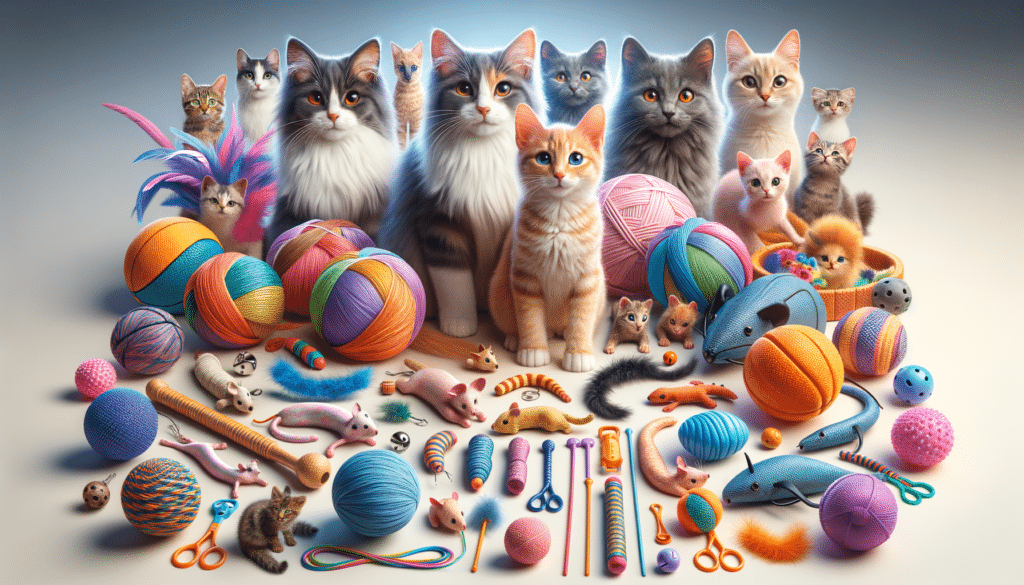 Interactive Toys For Cats And Teething Toys For Kittens.
