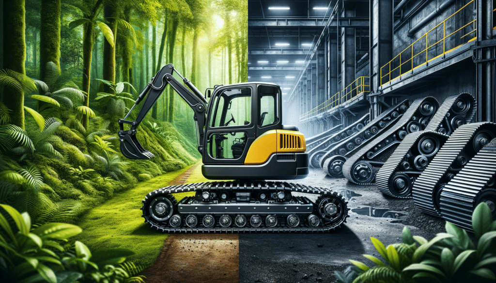 Steel or Rubber Tracks? How to Choose the Right Excavator Setup for You
