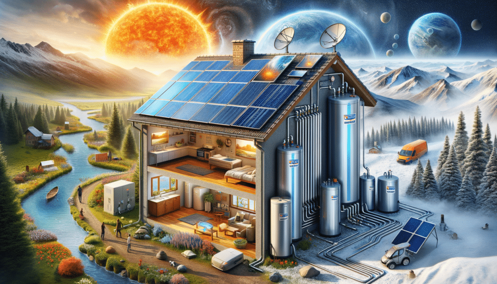 Solar Water Heaters Use Sunlight to Heat Water, Offering an Energy-Efficient Alternative for Homes and Businesses in Various Climates Year-Round