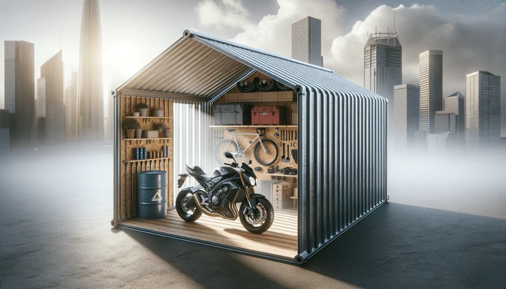 Stylish and Affordable Motorcycle Storage for Small Spaces