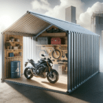 Stylish and Affordable Motorcycle Storage for Small Spaces