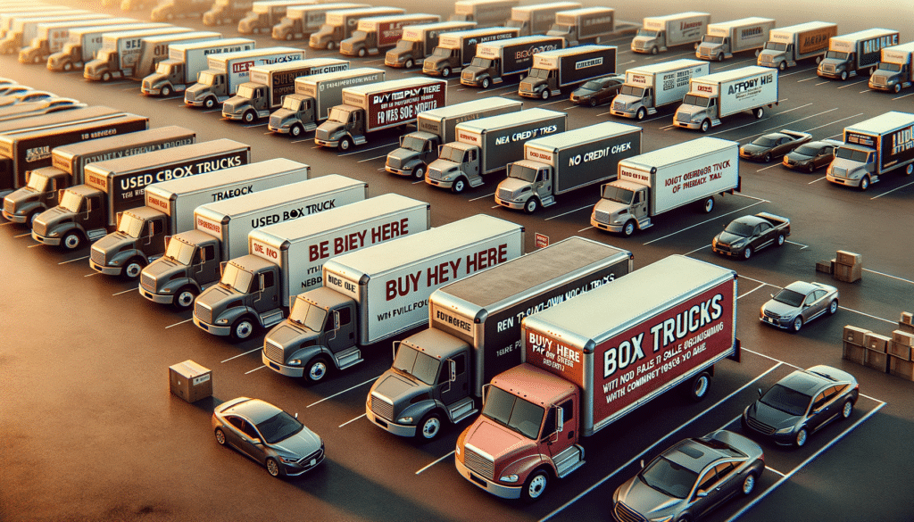 Buy Here Pay Here Used Box Trucks: Accessible Commercial Vehicle Solutions