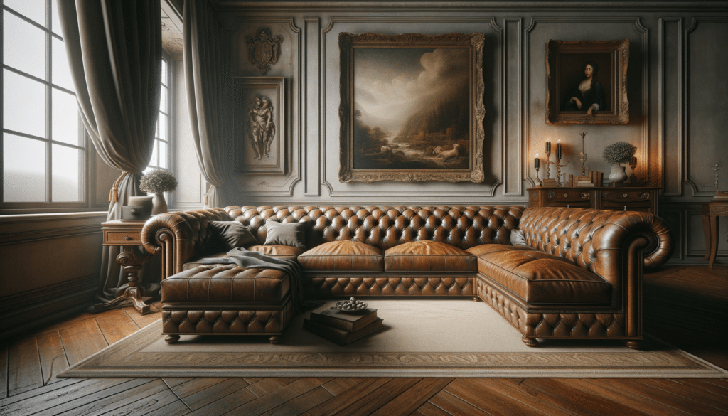 Revive Your Living Room With Antique Leather Tufted and Sectional Sofas