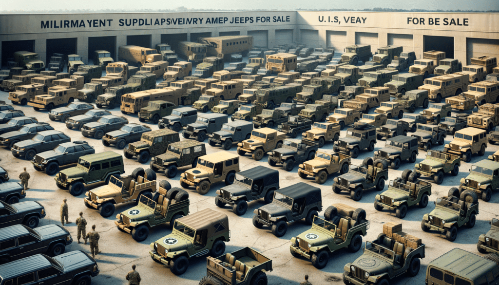 Used Army Surplus Jeeps and How to Find Them for Sale