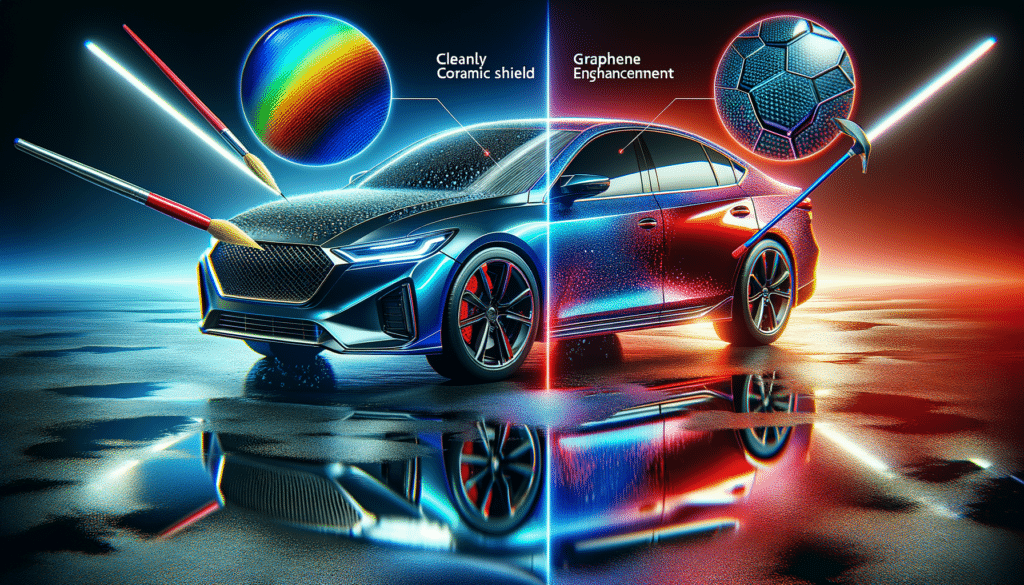 Explore car coatings: ceramic shields against scratches, graphene adds durability and shine—advanced protection for your vehicle’s exterior finish.