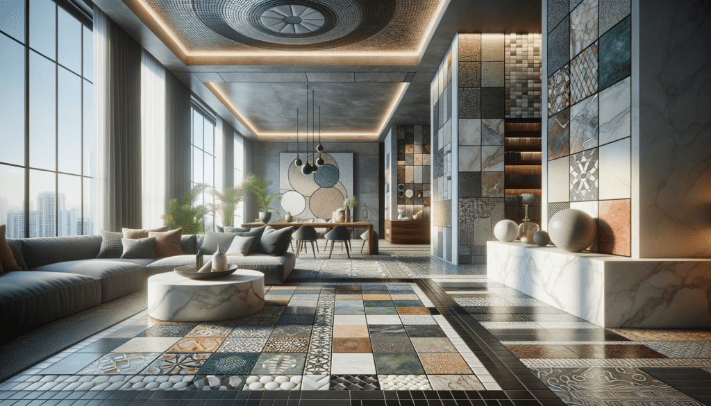 Exploring the Versatility and Timeless Appeal of Mosaic,Stone and Ceramic Tiles in modern Home Spaces