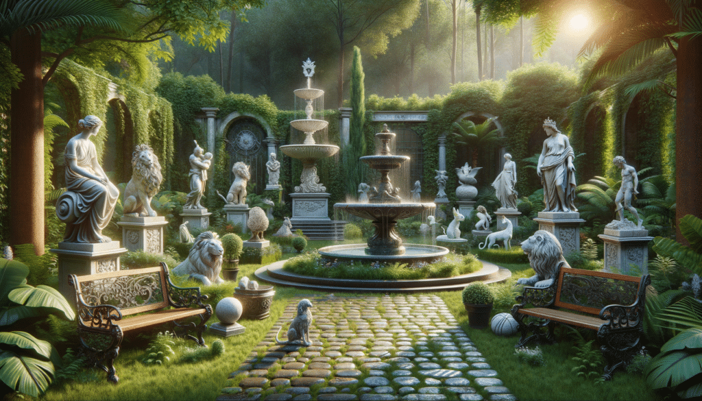 Decorative and affordable garden statues, sculptures, fountains, and more . Explore garden decor and transform your outdoors into a stunning, serene paradise