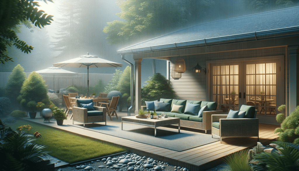 Patio and porch furniture: affordable, durable, and water-resistant options offer practical comfort for outdoor spaces, blending style with function for year-round enjoyment and ease of maintenance.