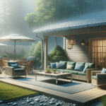 Patio and porch furniture: affordable, durable, and water-resistant options offer practical comfort for outdoor spaces, blending style with function for year-round enjoyment and ease of maintenance.