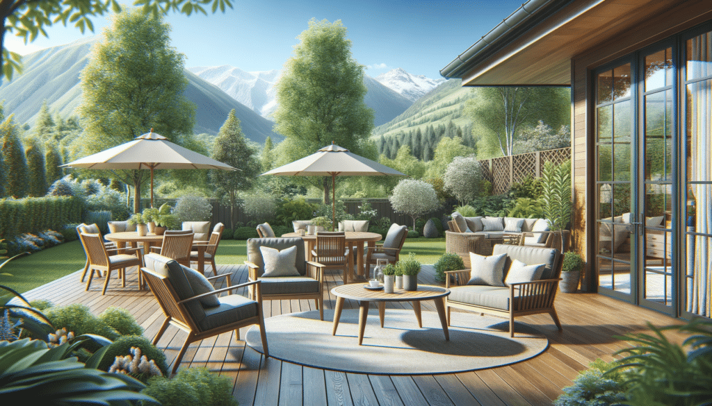 Affordable, durable, and water-resistant patio and porch furniture offer comfort and style, making it a practical choice for outdoor living spaces in any season.