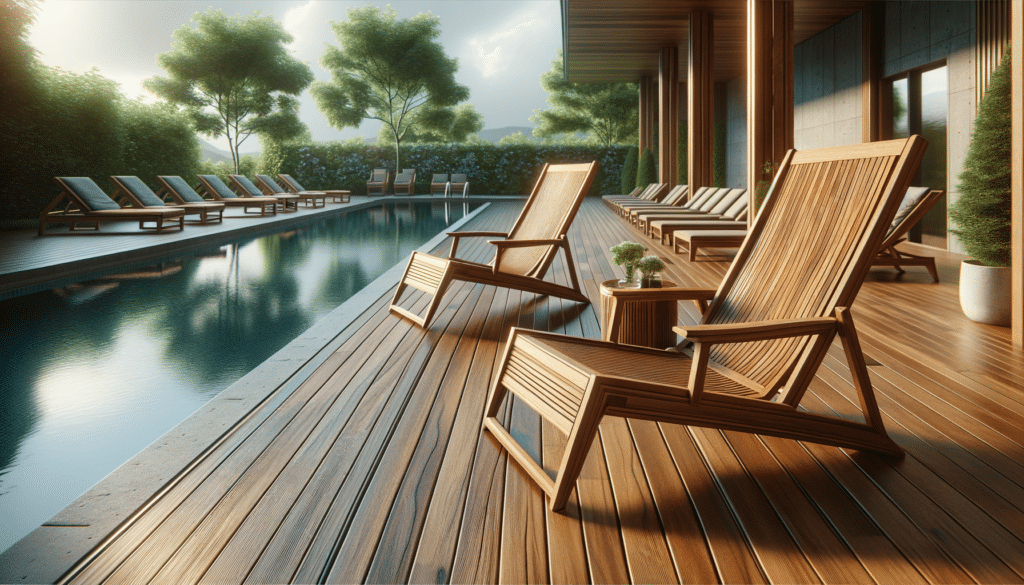 Elevate Your Outdoor Comfort With Custom Teak Pool Deck Chairs
