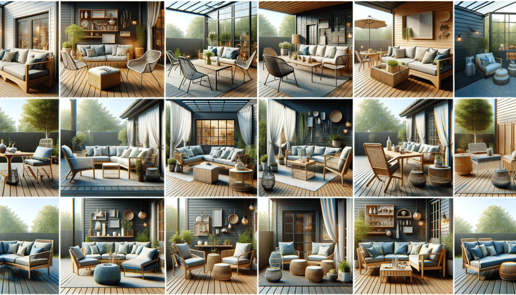 Affordable, durable, and water-resistant patio and porch furniture offers lasting comfort and style, making it a practical choice for outdoor living spaces in any season.