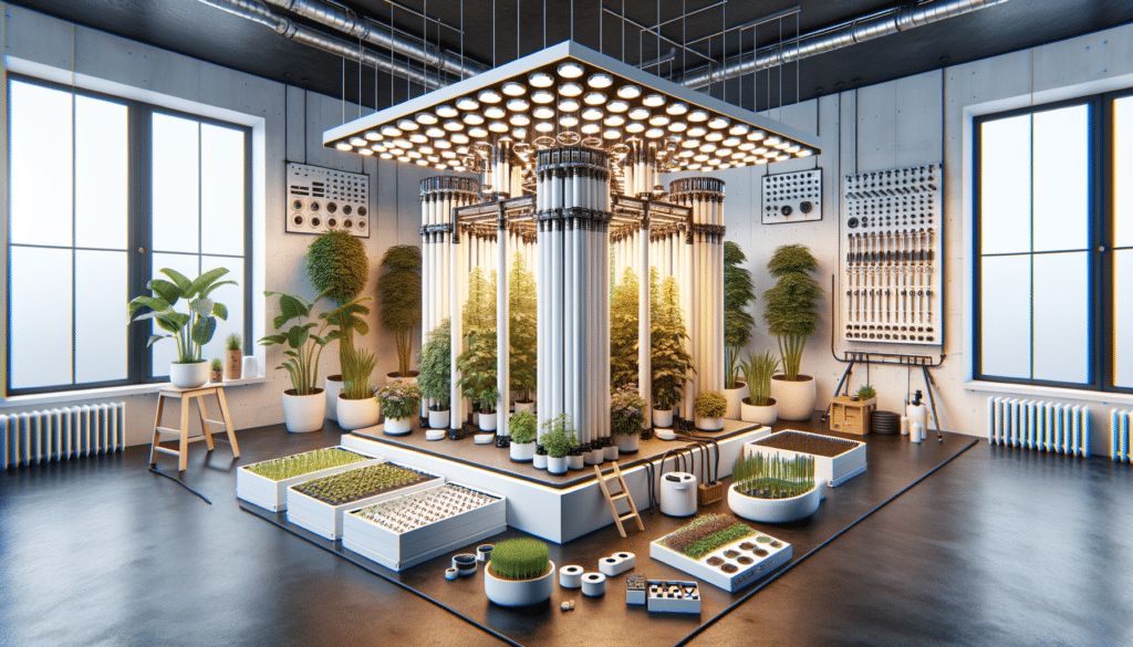 How Hydroponic Gardens Work: Indoor Systems, Kits & Grow Light Setups