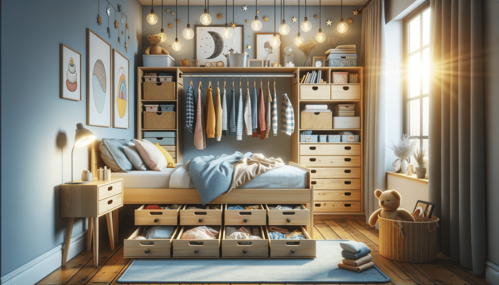 Space-Saving Under bed Storage
