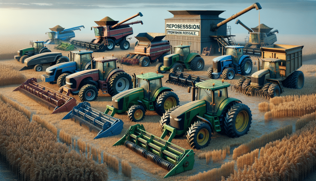 Bank Repo Tractors: Explore Farm Equipment Available Through Repossession Sales