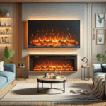Overstock Electric Fireplaces: Stylish Heating Solutions with Easy Setup