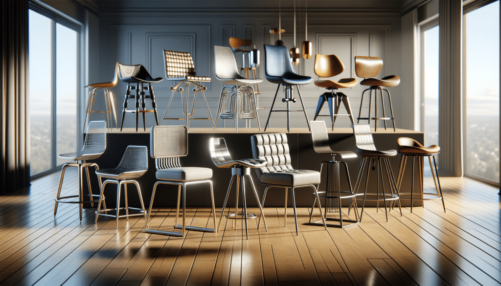 Adjustable Height Bar Stools for Home