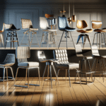 Adjustable Height Bar Stools for Home