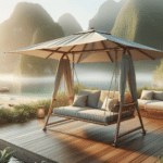 Canopy swing glider