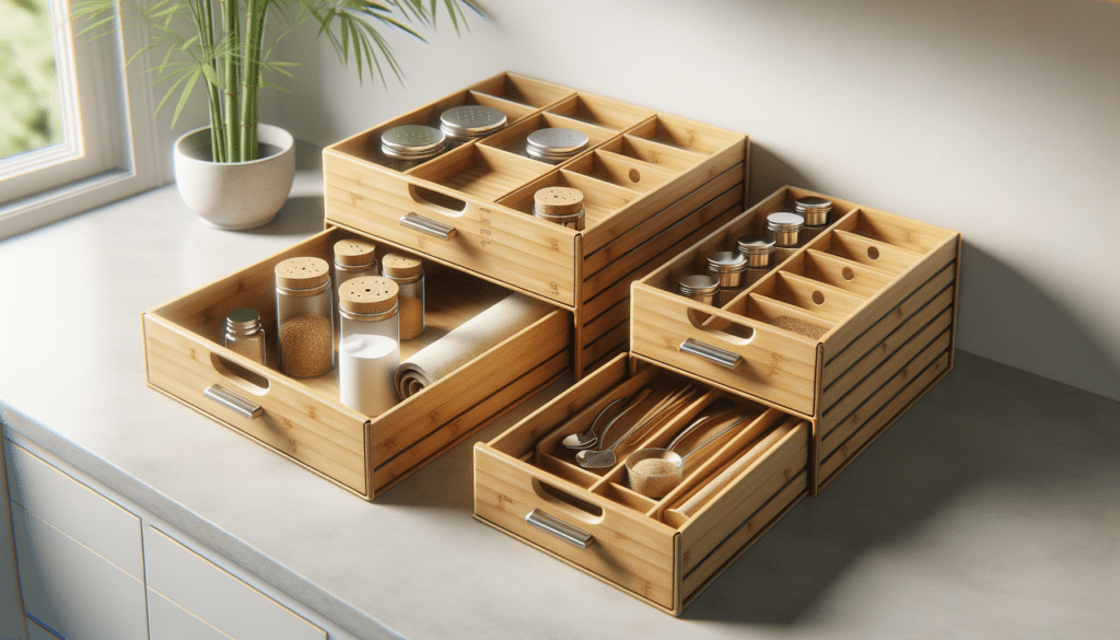 Bamboo Drawer Organizer