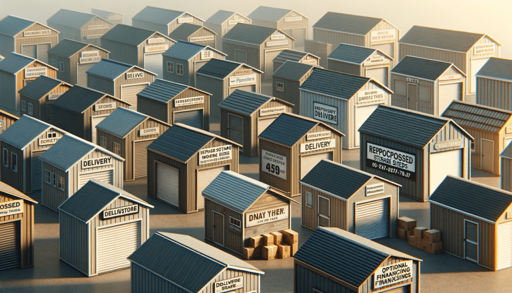 Repossessed Storage Sheds: Versatile and Convenient Storage Solutions