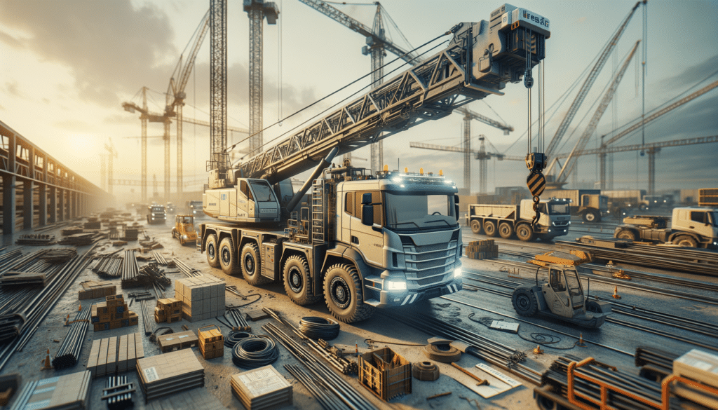 How Crane Trucks Support Construction, Lifting, and On-Site Workflows
