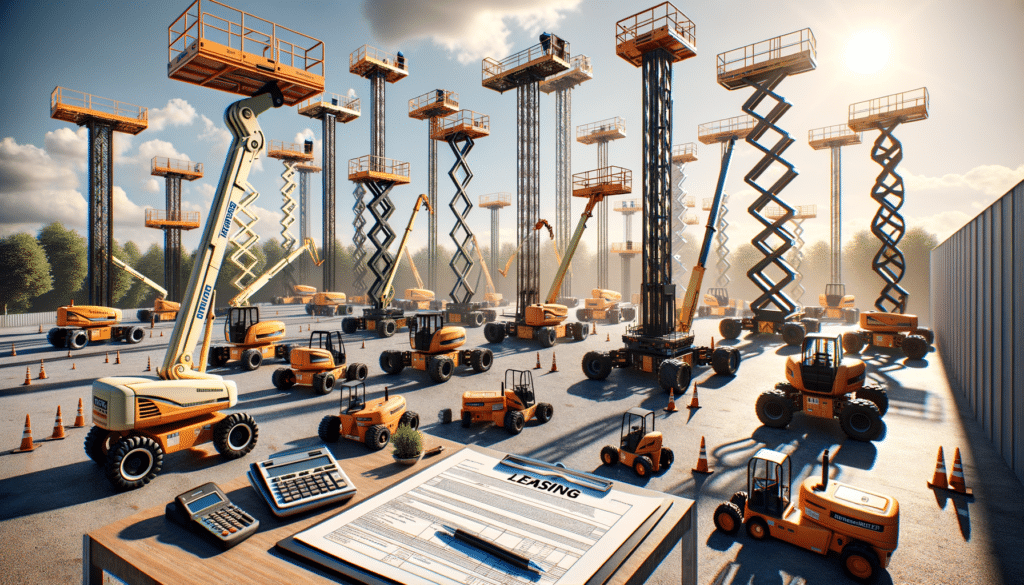 How Rent to Own Boom Lifts Help Contractors Access Equipment on Flexible Terms