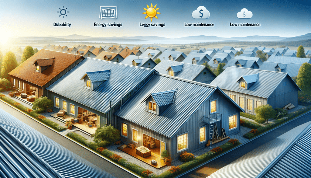Metal roofs offer durability, energy savings, and low maintenance—corrugated or galvanized, replacement adds long-term value.