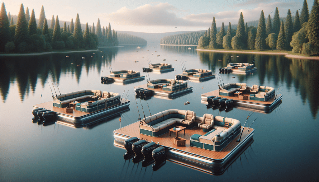 Mini Pontoon Boats for Fishing, Leisure, and Compact Lake Access