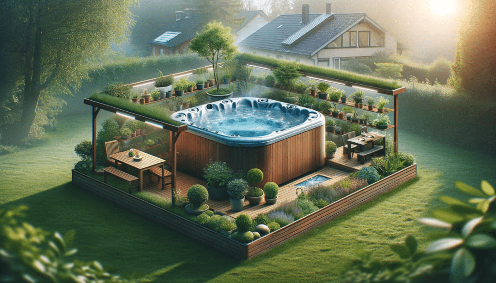 Whirlpool im Garten: Erfahren Sie mehr über flexible Zahlungsmöglichkeiten und Installation