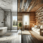 Upgrade spaces with PVC, shower, and stone-effect panels durable, stylish, and easy.