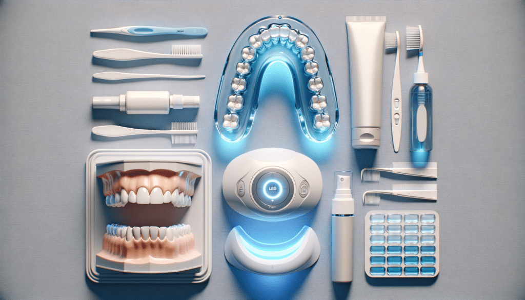 Brighten your smile with teeth whitening kits: explore at-home solutions for visible whitening results.