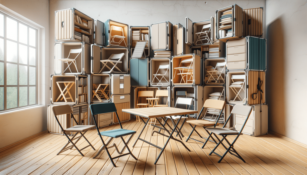 Foldable Tables and Chairs: Compact Seating Solutions for Any Space