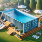 Containerzwembaden: industrieel design, beheersbare kosten, snelle plaatsing