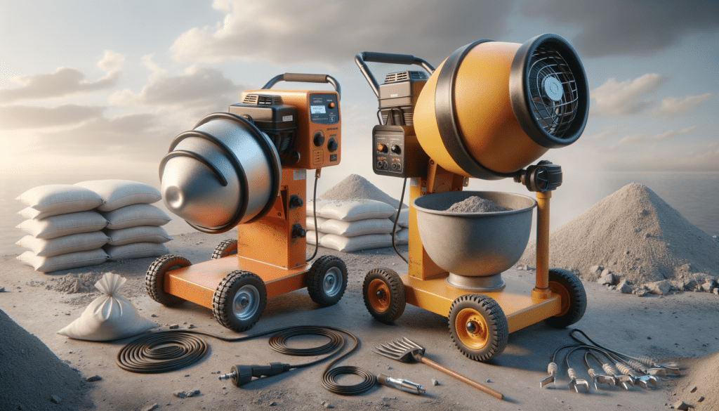 Portable Cement Mixers: Sizes, Power Types & What to Know Before You Buy