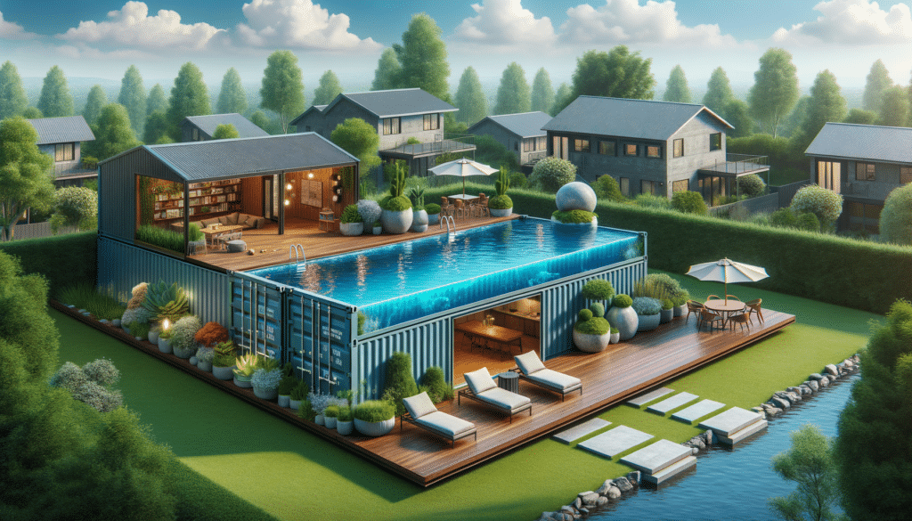 How Reimagined Shipping Containers Are Making Waves in Backyard Design