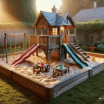 Make Backyard Play Magical with a Sandbox and Playhouse Combo